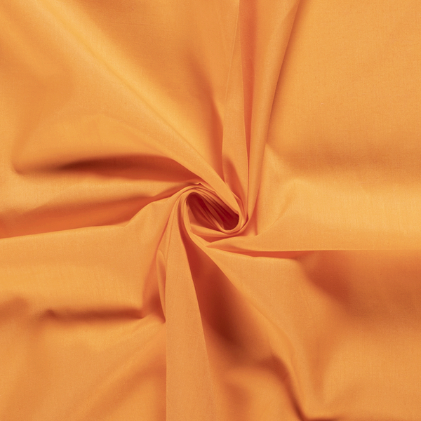 Baumwolle Uni Orange