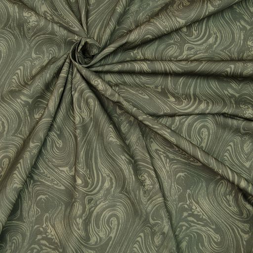 Baumwolle Hilco Serie Combi Textures "zwei Farben" olivgrün